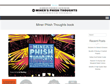 Tablet Screenshot of phishthoughtsbook.com